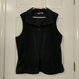 Old Navy Charcoal Fleece Vest